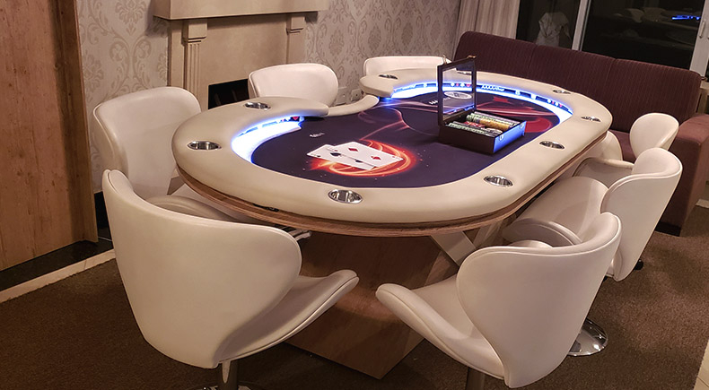 Mesas de póker personalizadas
